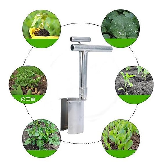 Bulb Planter Tool – Ergonomic Garden Planting Tool for Bulbs, Seeds & Small Plants
