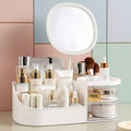 360° Rotating Cosmetic Storage Organizer – Multi-Purpose Dressing Table & Bathroom Makeup Holder | Multicolor