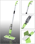 Spray Mop for Floor Cleaning – Refillable Water Spray Mop with Removable Washable Microfiber Pad for Home & Kitchen