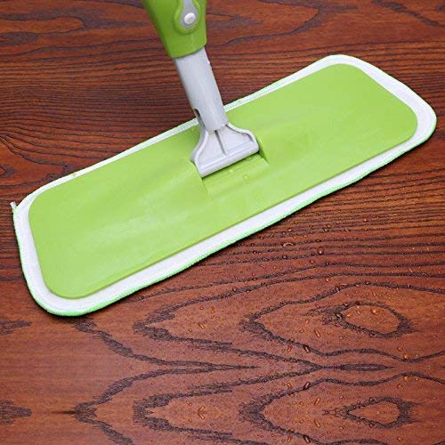 Spray Mop for Floor Cleaning – Refillable Water Spray Mop with Removable Washable Microfiber Pad for Home & Kitchen