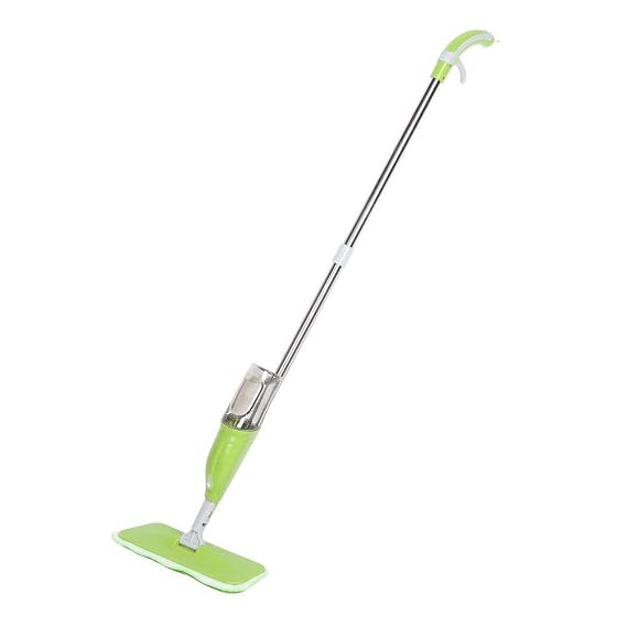 Spray Mop for Floor Cleaning – Refillable Water Spray Mop with Removable Washable Microfiber Pad for Home & Kitchen