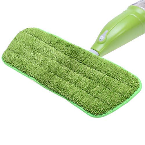 Spray Mop for Floor Cleaning – Refillable Water Spray Mop with Removable Washable Microfiber Pad for Home & Kitchen