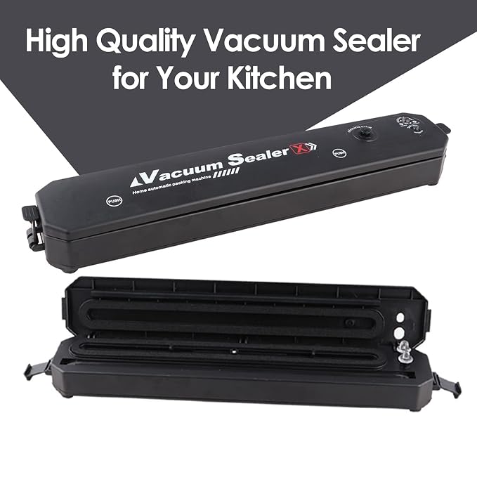 Vacuum Sealer Machine – Compact Electric Food Sealing & Vacuum Packing Machine for Kitchen & Food Storage