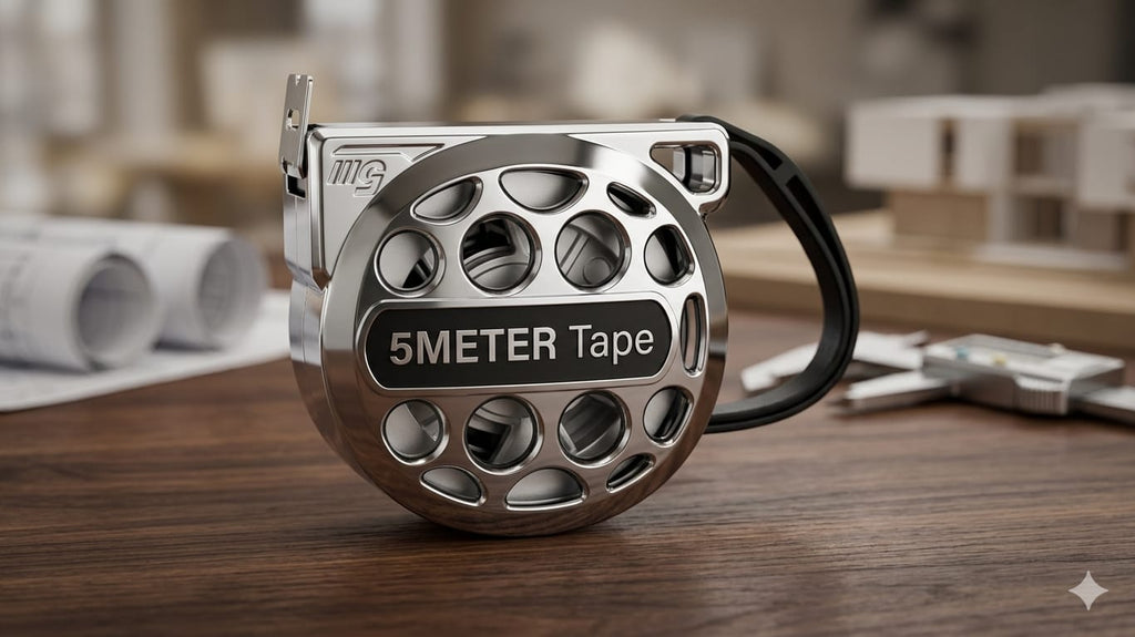 Portable Measuring Tape 5 Meter – Retractable Measuring Tape for Home, DIY, Crafts, Construction & Everyday Measurements