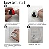Self-Adhesive 360° Mini Swivel Caster Wheels – Universal Furniture & Storage Box Wheels for Cabinets, Organizers & Small Furniture | Pack of 8