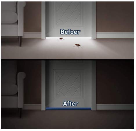 Door Guard Bottom Sealing Strip – Self-Adhesive Door Draft Stopper & Dustproof Weather Seal for Home | 1 Piece