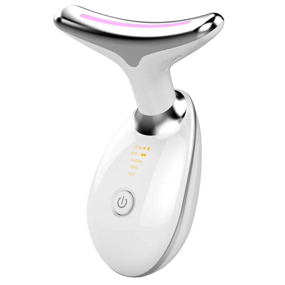 7-in-1 LED Facial Massager – Multi-Function Electric Face Massage & Skincare Beauty Device for Home Use
