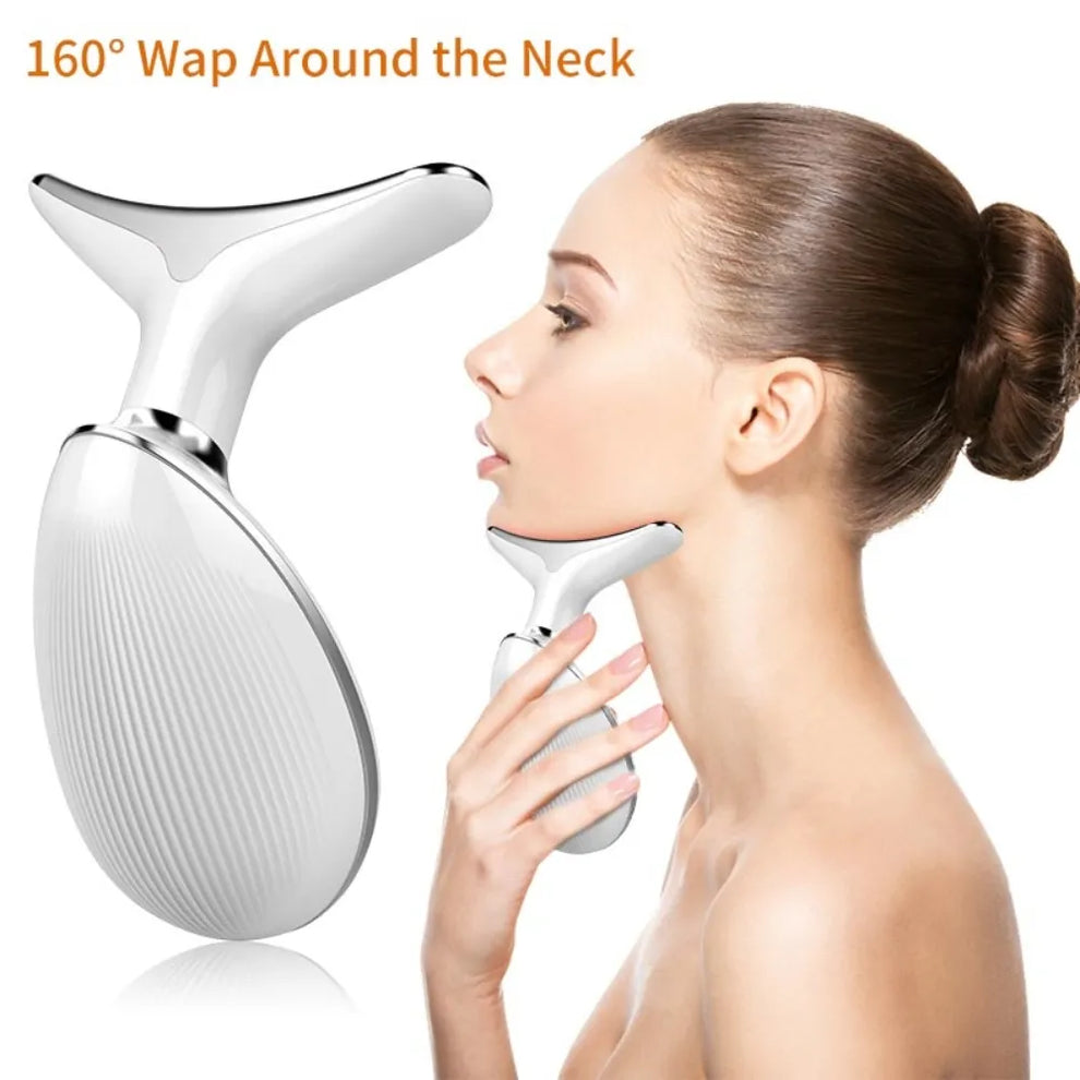 7-in-1 LED Facial Massager – Multi-Function Electric Face Massage & Skincare Beauty Device for Home Use