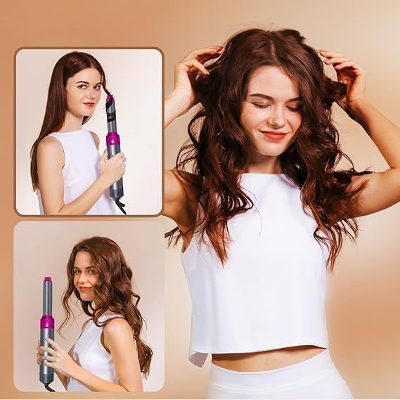 5-in-1 Hair Styler – Multi-Function Hair Styling Tool for Straightening, Curling, Volumizing & Everyday Hair Styling