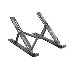 Adjustable Laptop Holder Stand – Foldable Ergonomic Laptop Stand for Desk & Home