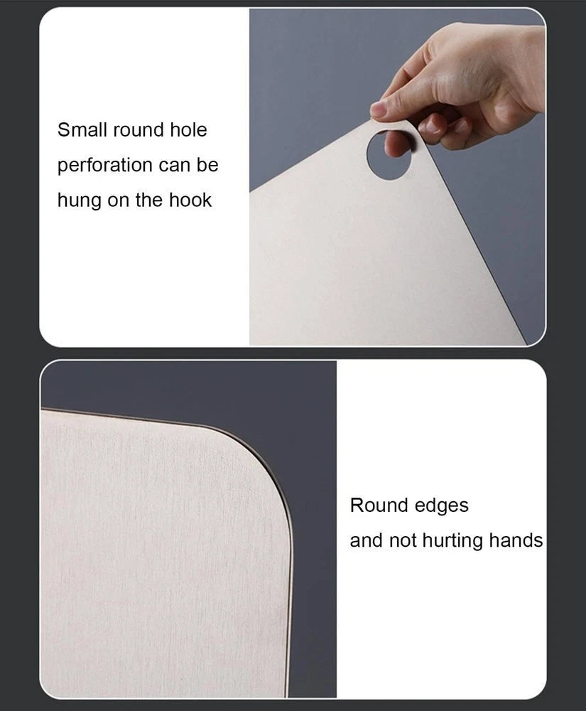 Stainless Steel Chopping Board – Durable Kitchen Cutting & Food Preparation Board
