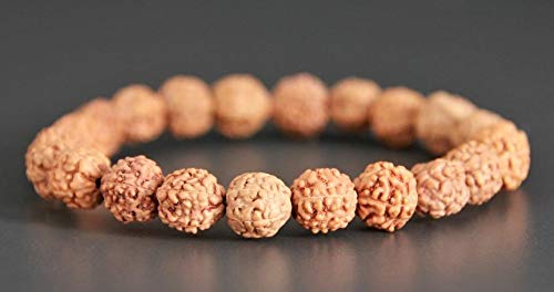 Sacred Rudraksha Bracelet – Traditional Spiritual Beads Bracelet for Men & Women (Pack of 1)