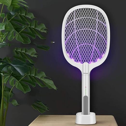 Electric Mosquito Killer Racket – Handheld Rechargeable Fly Swatter Bat for Mosquitoes & Insects (Pack of 1)
