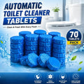 Toilet Cleaning Tablets – Powerful Toilet Bowl Cleaner & Freshener (Pack of 10, 70 Tablets)
