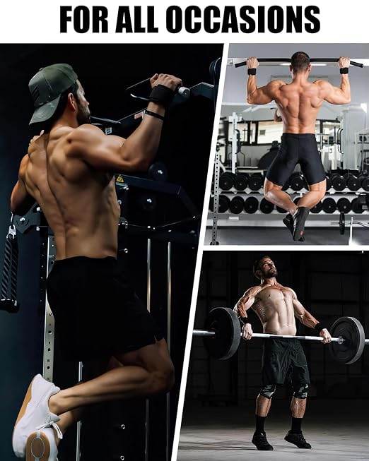 1 Pair Weight Lifting Wrist Straps – Heavy-Duty Gym Training & Workout Support
