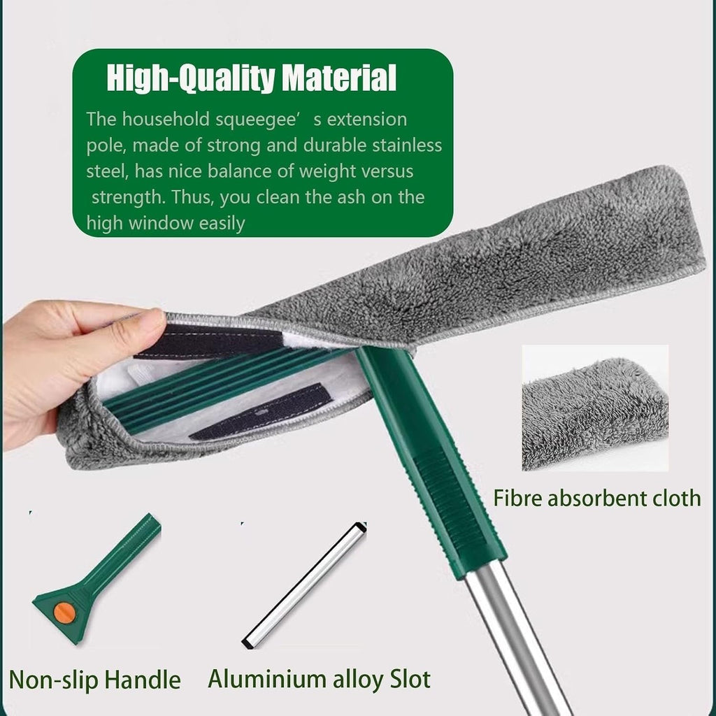 Window Cleaner Squeegee – Multi-Purpose Glass Cleaning Wiper for Streak-Free Cleaning