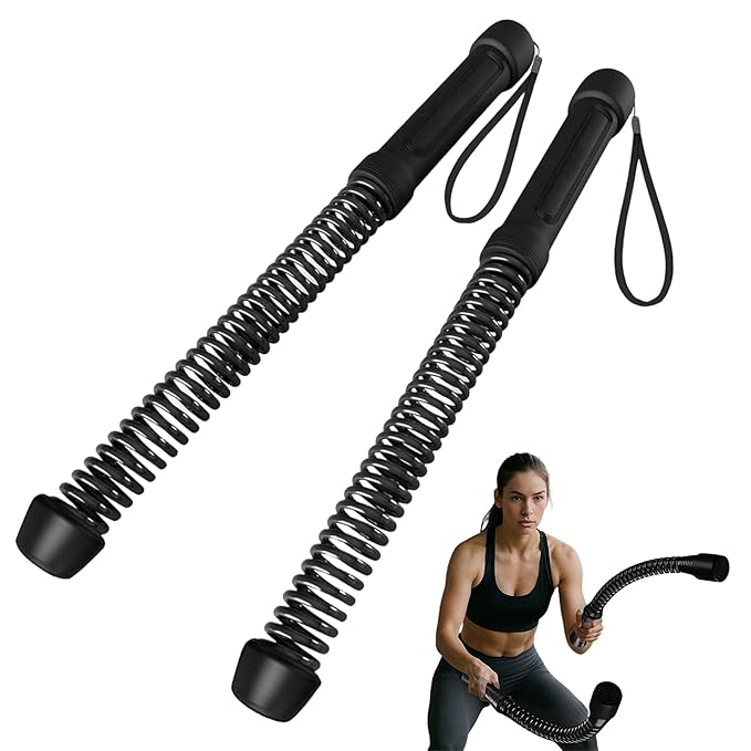 Portable Cordless Battle Ropes – Full Body Resistance Workout Training Equipment