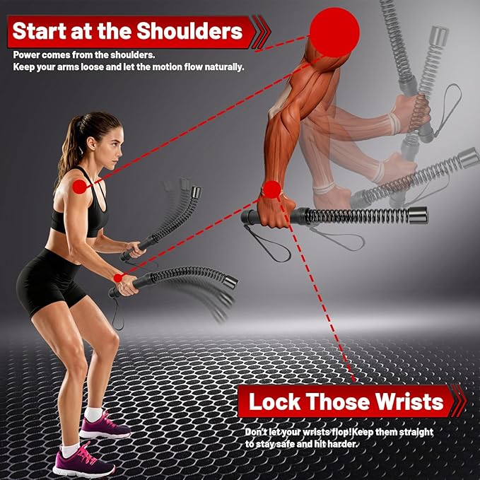 Portable Cordless Battle Ropes – Full Body Resistance Workout Training Equipment
