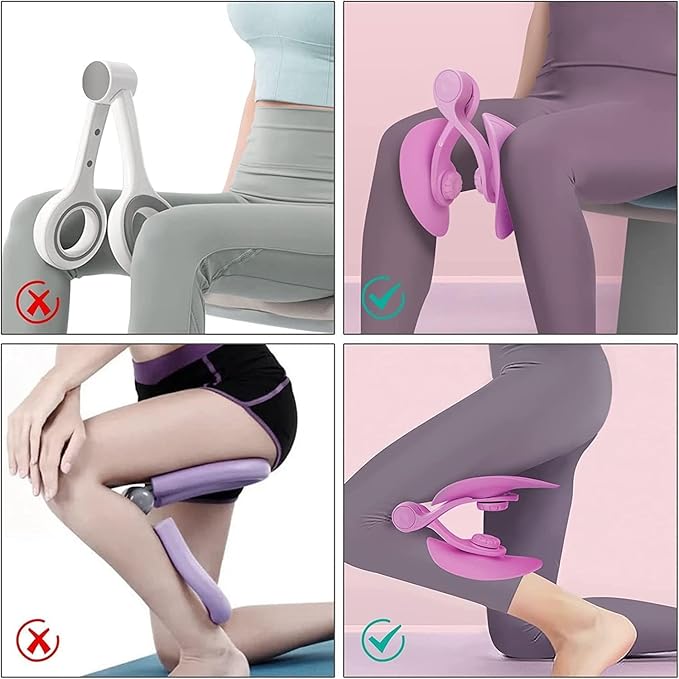 Thigh Master Inner Thigh Exercise Equipment – Portable Leg & Lower Body Workout Trainer