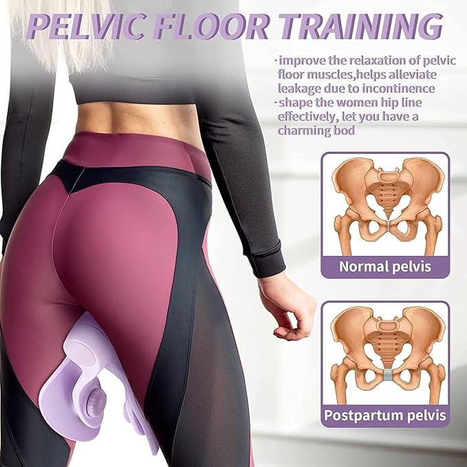 Thigh Master Inner Thigh Exercise Equipment – Portable Leg & Lower Body Workout Trainer