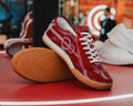 Men’s Red Lace-Up Sneakers – Stylish Casual Sports Shoes for Everyday Wear