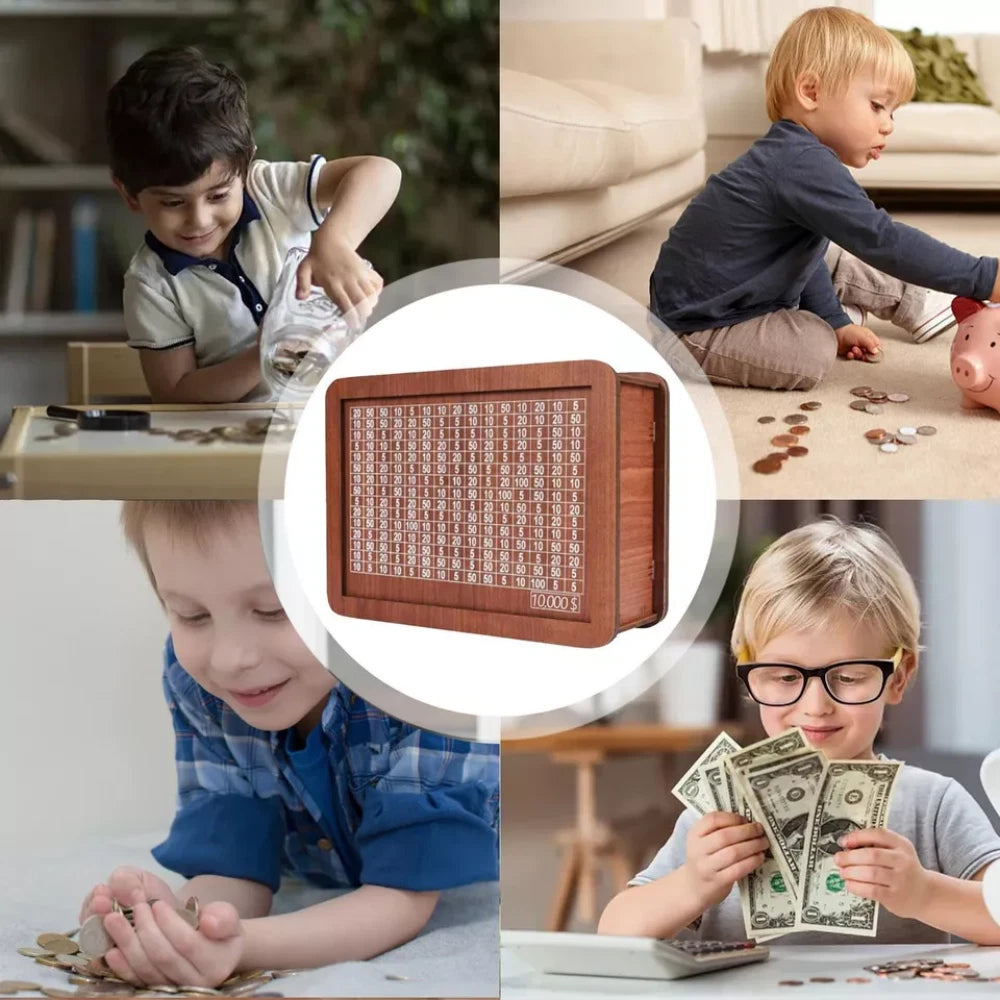 Money Saving Box – Reusable Savings Bank & Cash Storage Box for Home, Kids & Daily Savings Goals