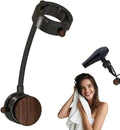Hands-Free Hair Dryer Holder – Wall-Mounted Hair Dryer Stand & Storage Organizer