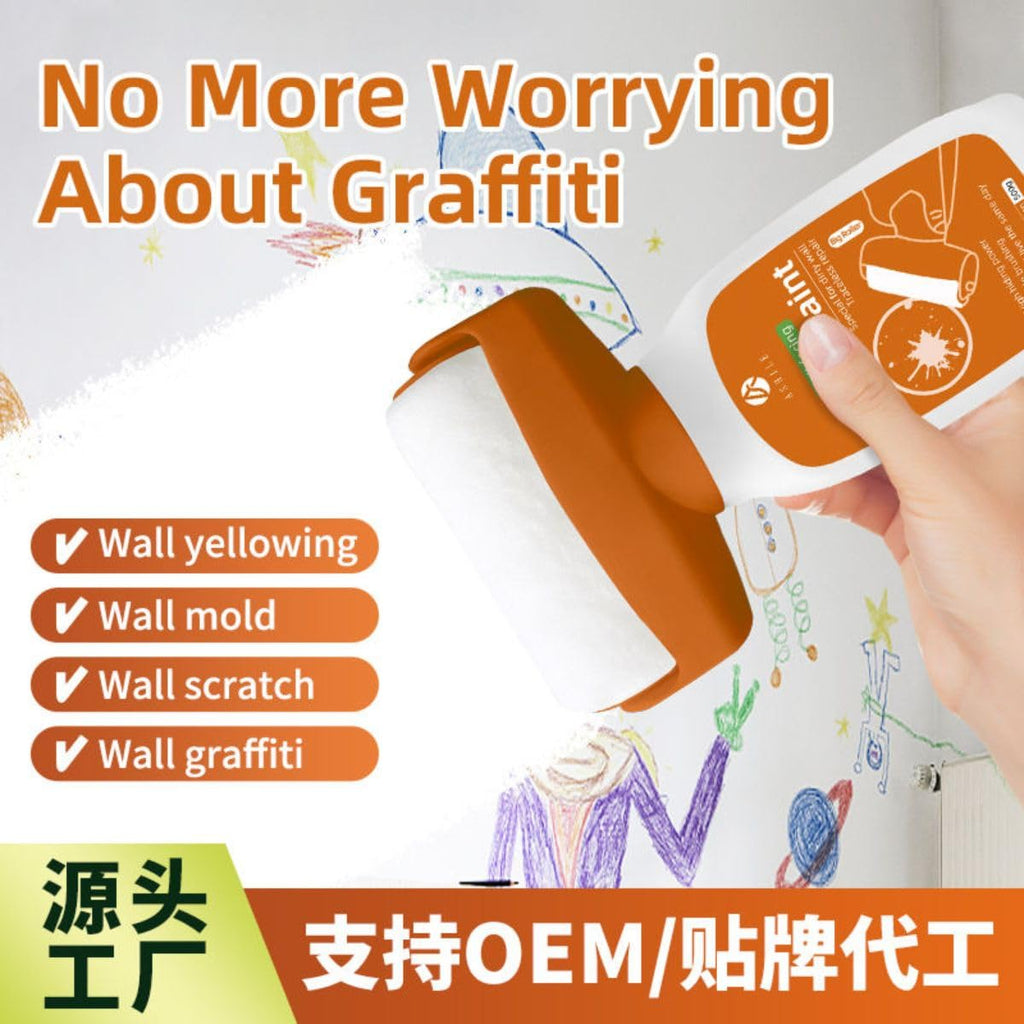 Paint Roller Brush – Reusable Wall Painting Roller for Home, DIY & Renovation Projects
