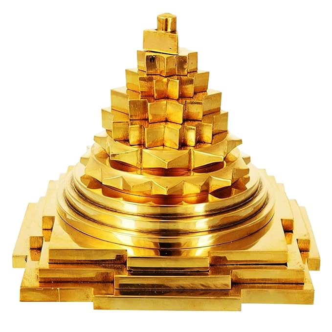 Goddess Laxmi Maha Meru Shree Yantra – Traditional Spiritual & Vastu Decor for Home & Office