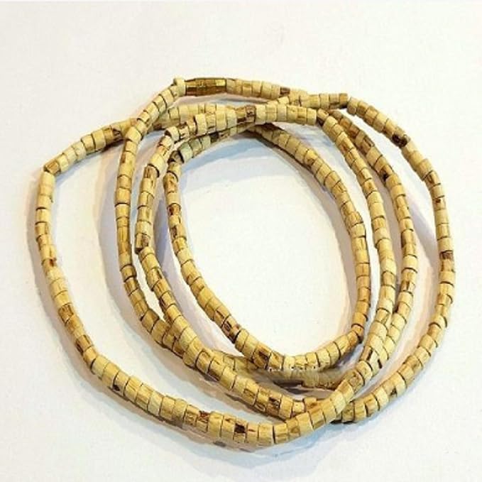 Tulsi Mala – Traditional Holy Basil Bead Mala for Puja & Spiritual Wear | Pack of 1