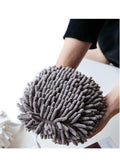 Fuzzy Ball-Shaped Towel