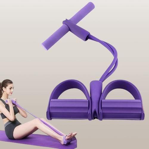 Yoga Pedal Puller Resistance Band – Portable Full-Body Workout & Stretching Exercise Equipment for Home & Fitness