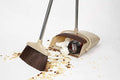 Broom & Dustpan Set – Long Handle Floor Sweeper with Standing Dustpan | Multicolor