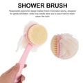 2-in-1 Long Handle Body Brush & Multipurpose Cleaning Brush – Bath Scrubber & Household Cleaning Tool | Pack of 1
