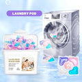 4-in-1 Laundry Detergent Pods – Deep Cleaning, Color Protection & Fabric Softener | Pack of 30