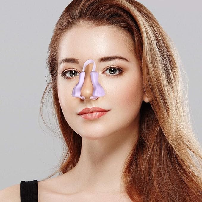Silicone Nose Shaper Clip – Adjustable Nose Contouring & Beauty Support Clip | Pack of 1, Multicolor