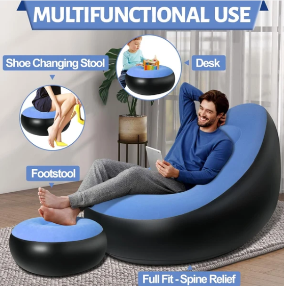 Inflatable Sofa Chair – Portable Comfort for Indoor & Outdoor Use