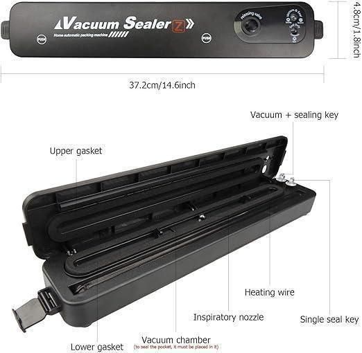 Portable Multi-Functional Food Vacuum Sealer – Compact Food Storage Sealing Machine