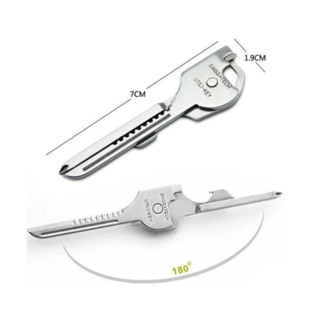 8-in-1 Key Shaped Multi-Tool