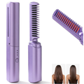 Meneflix Portable Cordless Mini Hair Straightener & Hot Comb
