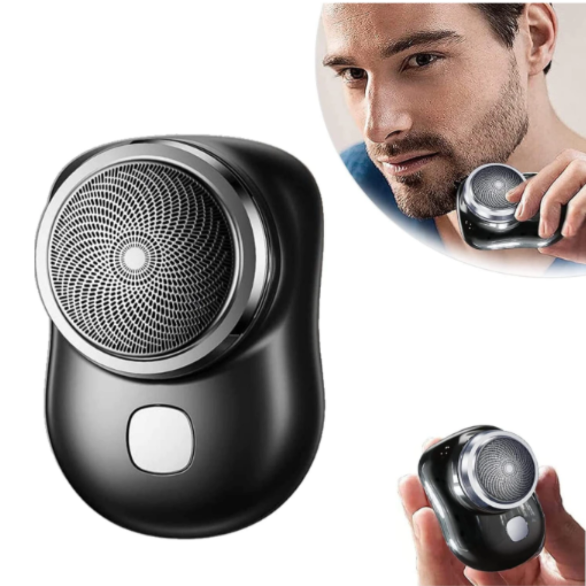 Rechargeable Electric Shaver for Men | Portable Cordless Trimmer