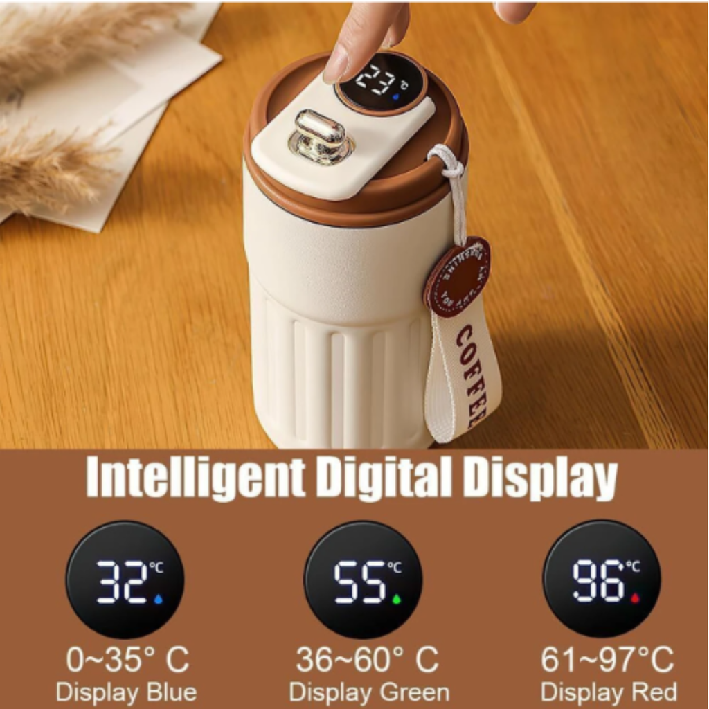 LED Temperature Display Coffee CupLED Temperature Display Coffee Cup