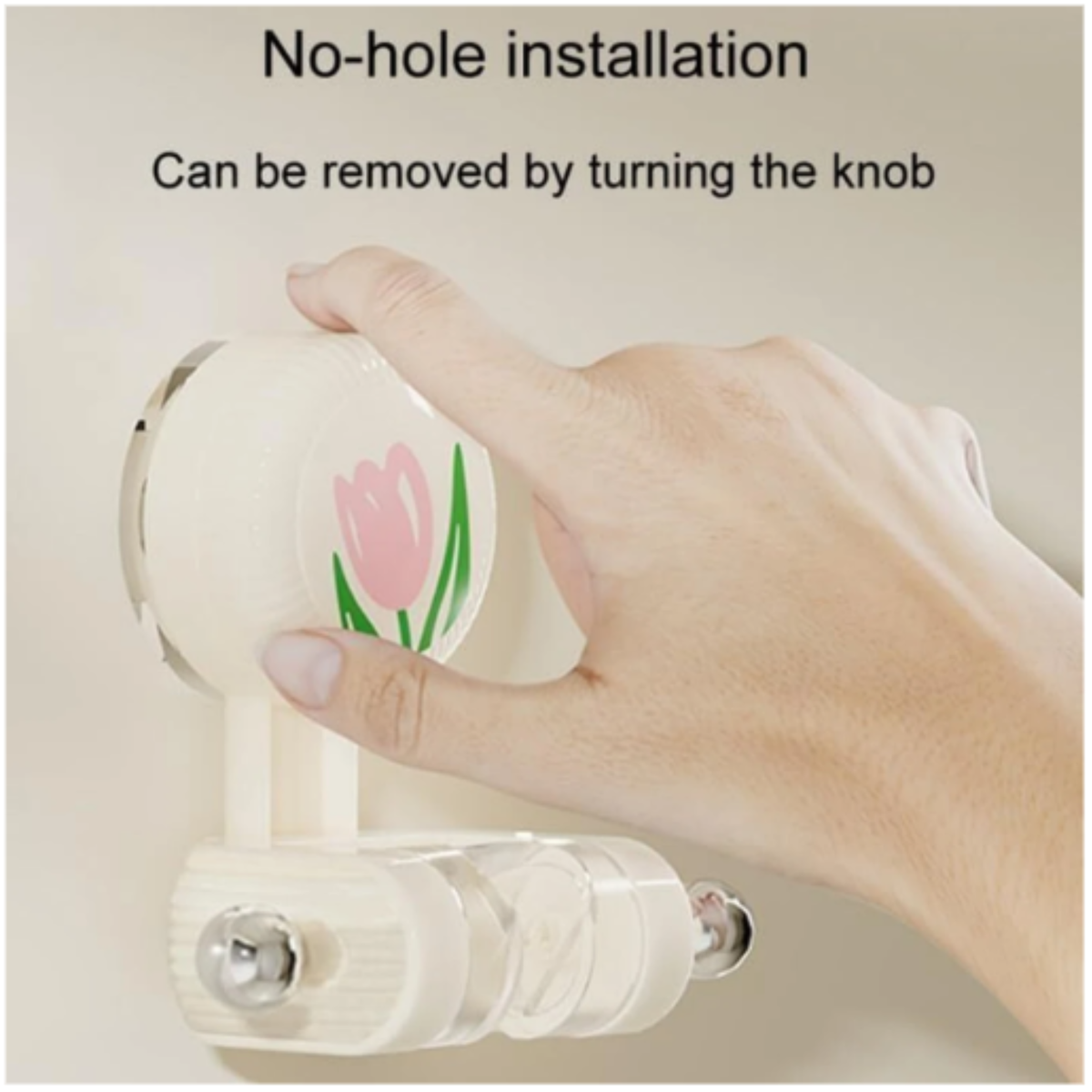 Cute Wall-Mounted Handheld Shower Head Holder