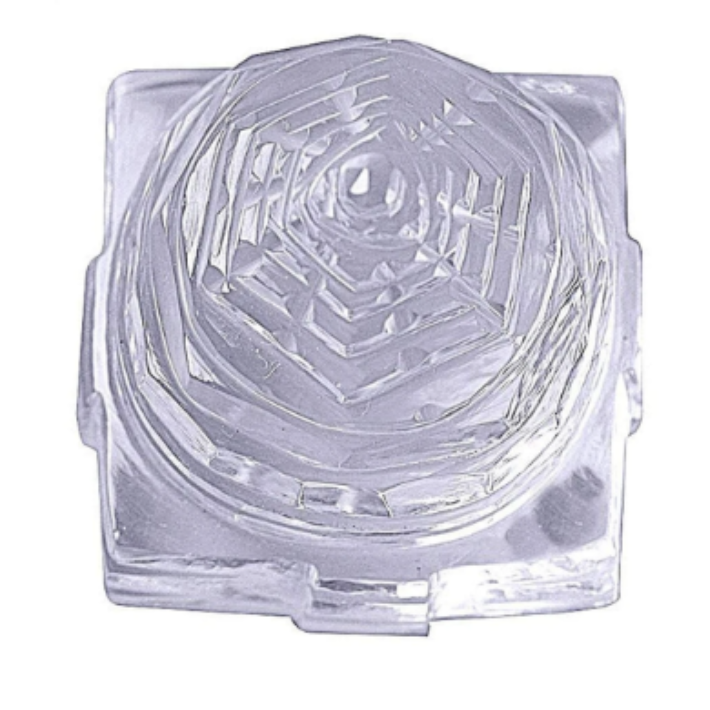 Sphatik Shree Yantra – Traditional Puja & Spiritual Decor for Home & Office | Pack of 1