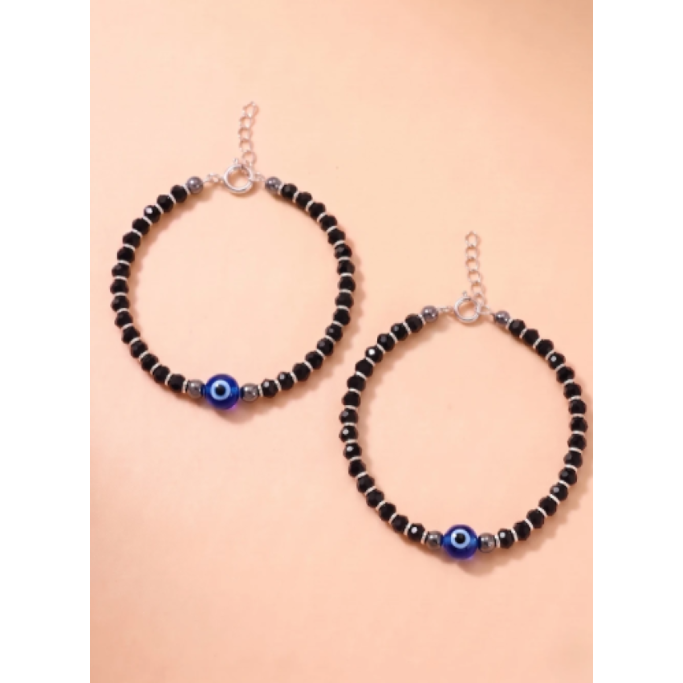 Evil Eye Bracelet for Kids – Traditional Protective Bead Bracelet | Pack of 2