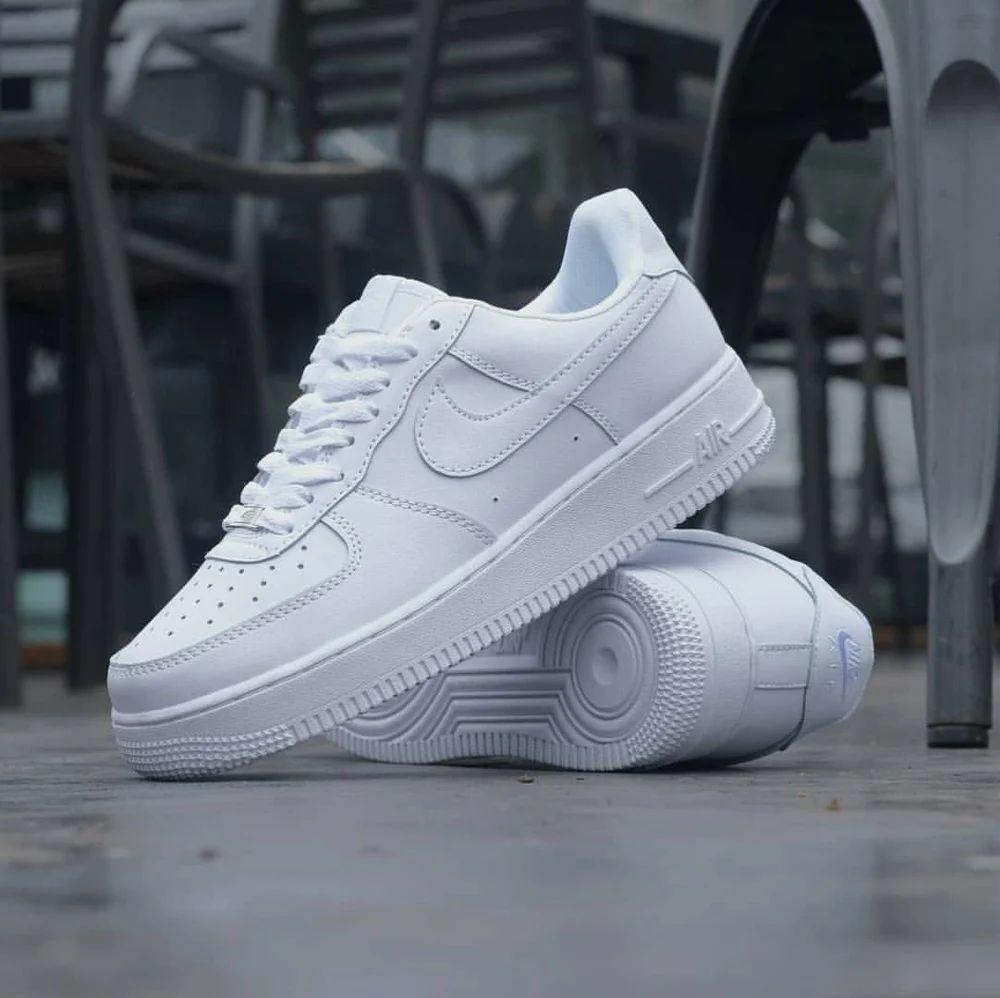 Men's Perforated Air Force Sneakers – Stylish Casual Breathable Shoes for Everyday Wear & Street Style