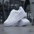 Men's Perforated Air Force Sneakers – Stylish Casual Breathable Shoes for Everyday Wear & Street Style
