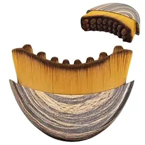 Lymphatic Contour Face Brush – Ergonomic Facial Massage & Skincare Tool