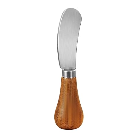Mini Wooden Handle Butter Knife – Compact Kitchen Spreader Knife | Pack of 2