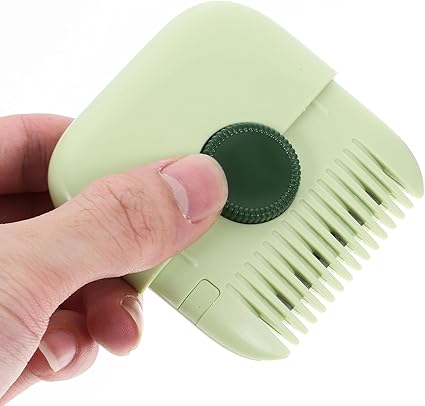 2-in-1 Hair Cutting & Thinning Comb – Professional Hair Trimming & Texturizing Comb | Pack of 1, Random Color